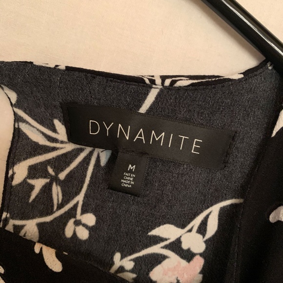 Dynamite Floral Mini Dress/ Size M - Picture 4 of 7